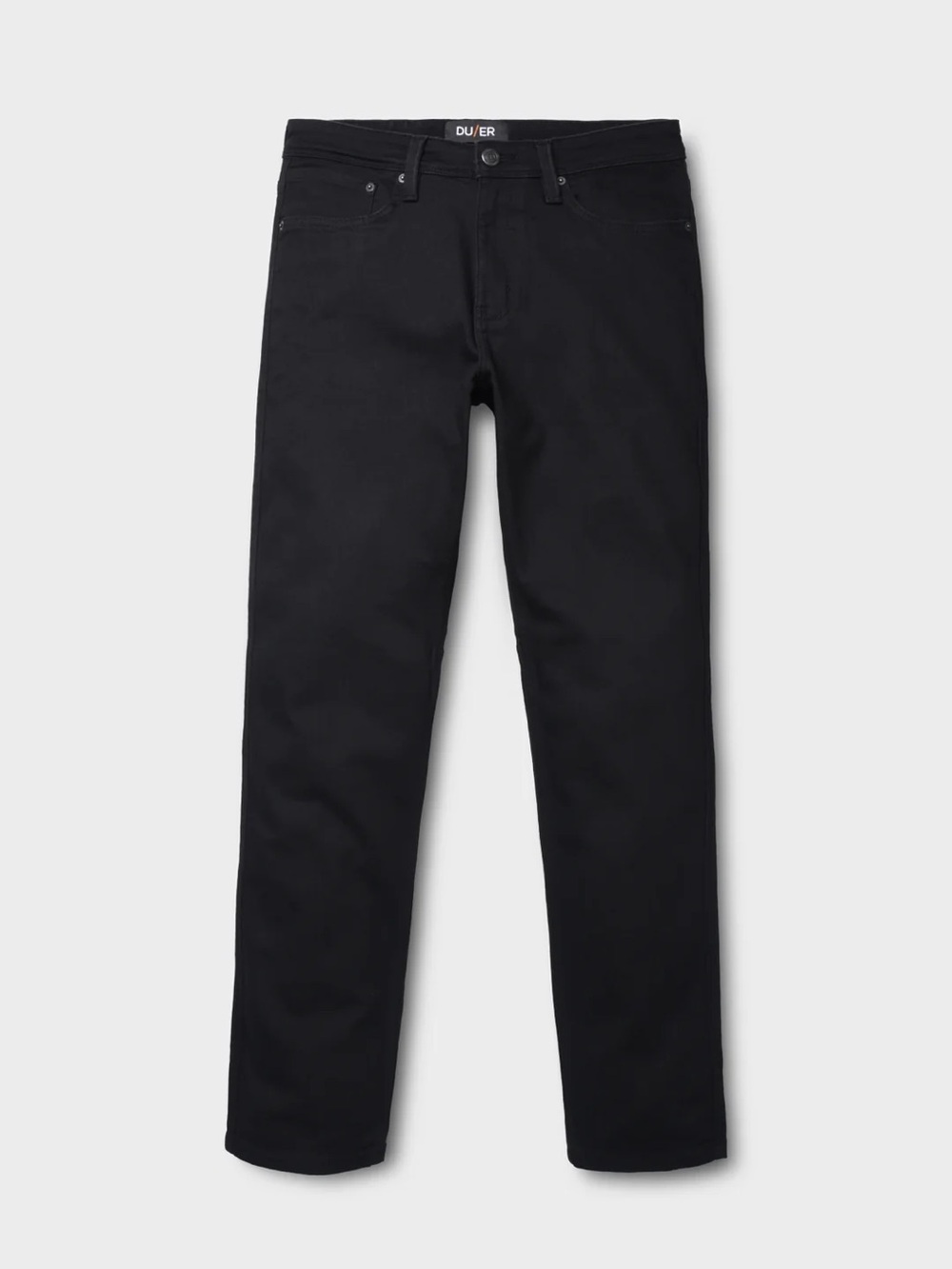 DU/ER Black Slim Jeans
